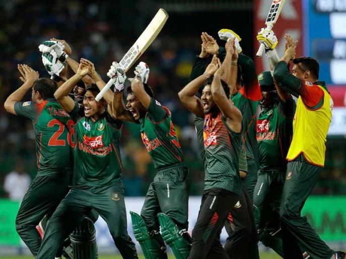 ICC action against Bangladeshi cricketers | बांगलादेशच्या ' राडेबाज ' क्रिकेटपटूंवर आयसीसीची कारवाई ICC action against Bangladeshi cricketers | बांगलादेशच्या ' राडेबाज ' क्रिकेटपटूंवर आयसीसीची कारवाई