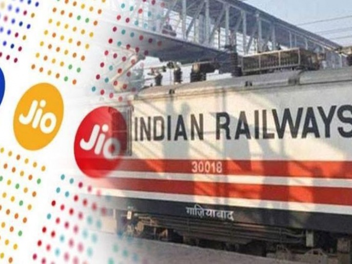 Image result for jio and railway
