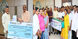 Andhra Pradesh Cm Relief Fund Gets Rs Crore Donations To Support