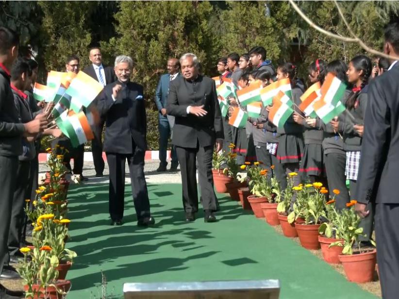 Eam S Jaishankar Plants Sapling In Indian Embassy In Nepal Pays Homage