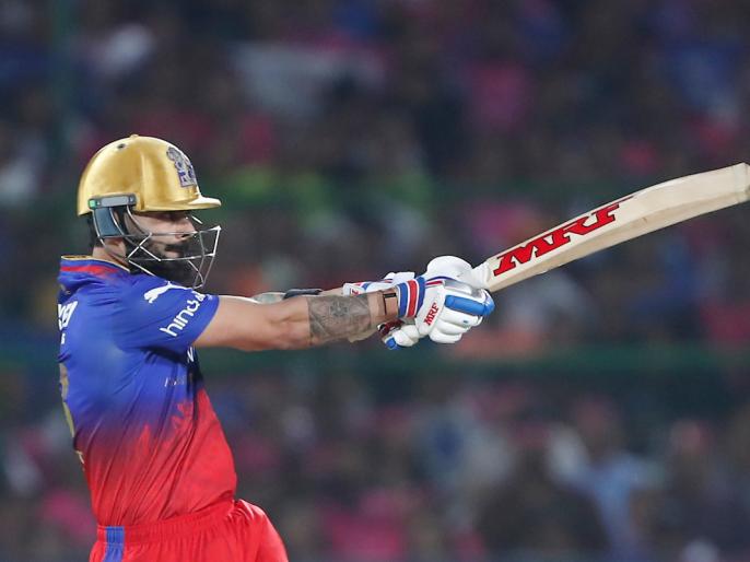 Virat Kohli Smashes His Th Ipl Century In Rr Vs Rcb Match Latest