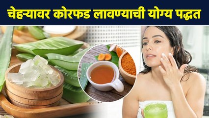 चेहऱ्याला कोरफड लावण्याची योग्य पद्धत कोणती? Right Technique of using Aloe Vera on Skin | AI2 - Marathi News | | Latest sakhi News at Lokmat.com