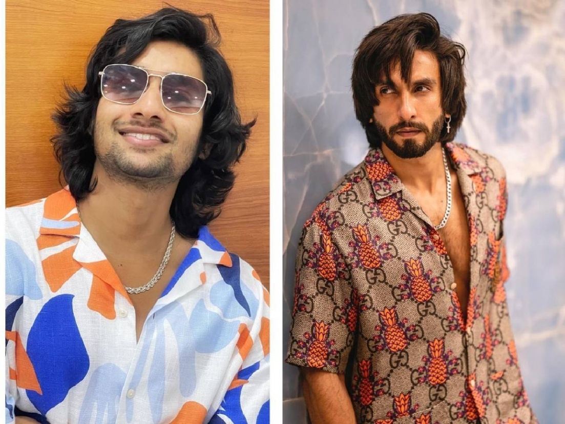This is Ranveer Singh in Marathi';  Fans' unexpected comments on Akash's new photo - Marathi News |  sairat fame Akash Thosar new dressing style |  Latest Marathi-Cinema News at 