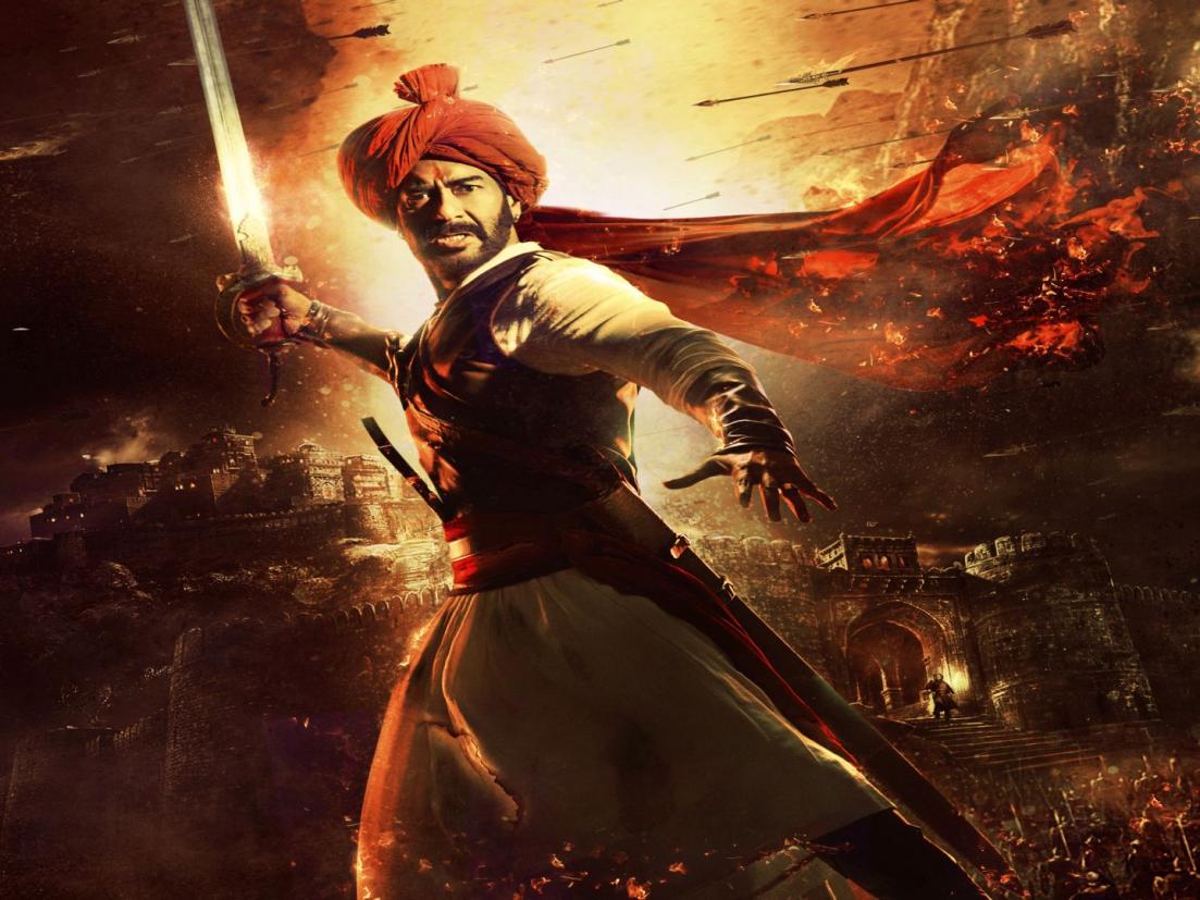 Tanhaji Review : डोळ्याचे पारणे फेडणारा चित्रपट - Marathi News | Tanhaji: The Unsung Warrior : technically one of the best movie of bollywood | Latest bollywood News at Lokmat.com