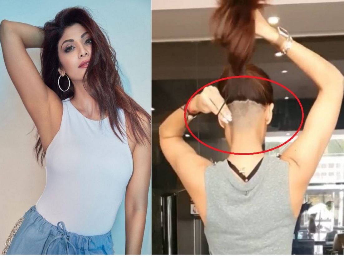 Video : ये आधा टकला क्यों? शिल्पा शेट्टीचा 'अंडरकट बज कट' पाहून नेटकरी  शॉक्ड - Marathi News | Shilpa Shetty new hairstyle goes viral Users are  giving such reaction | Latest bollywood