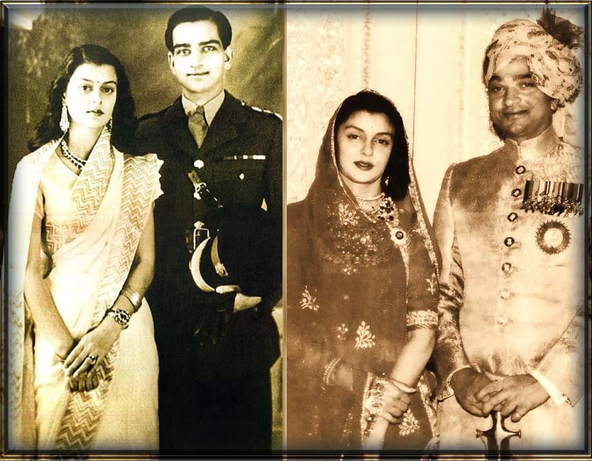 photos de mariage de Maharani Gayatri Devi