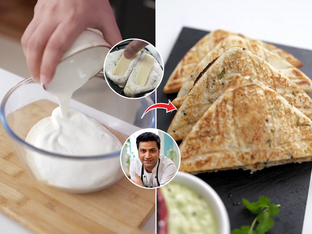 ब्रेडशिवाय करा परफेक्ट हॉटेलस्टाईल सँडविच, कुणाल कपूर सांगतात झटपट
