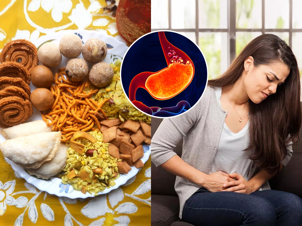 How To Control Acidity भरपेट फराळ केल्याने ॲसिडीटी वाढली, छातीत जळजळ होतेय? ५ टिप्स- लवकर ...