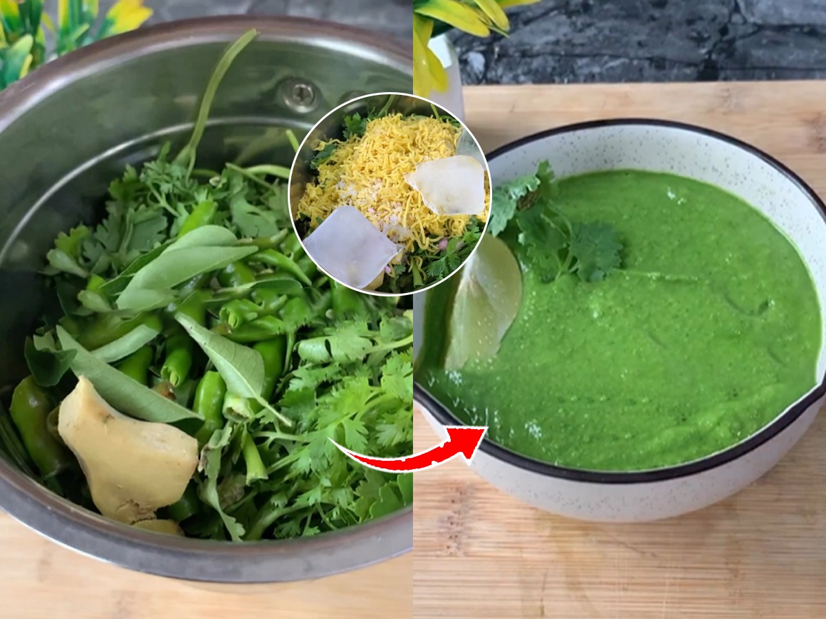 हॉटेलात मिळते तशी परफेक्ट हिरवी चटणी करण्यासाठी हव्या फक्त दोन गोष्टी