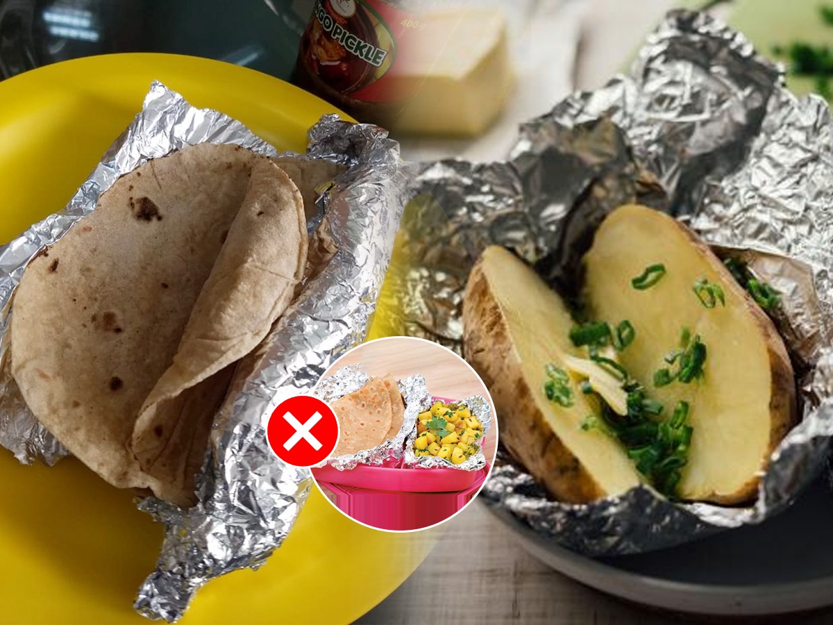पोळीपराठे पॅकींगसाठी ॲल्युमिनिअम फॉईल वापरताय? आरोग्यासाठी घातक, त्यापेक्षा वापरा... Marathi