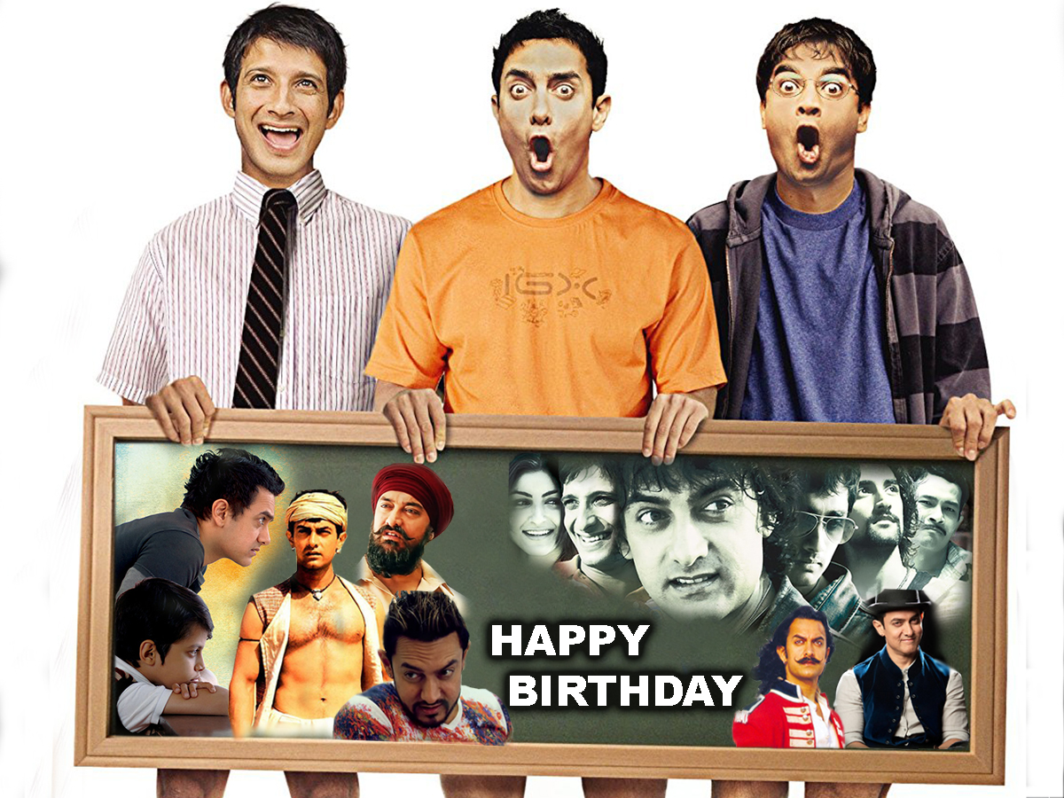 Happy Birthday Aamir Khan: मिस्टर परफेक्शनिस्ट झाला 54 वर्षांचा ...