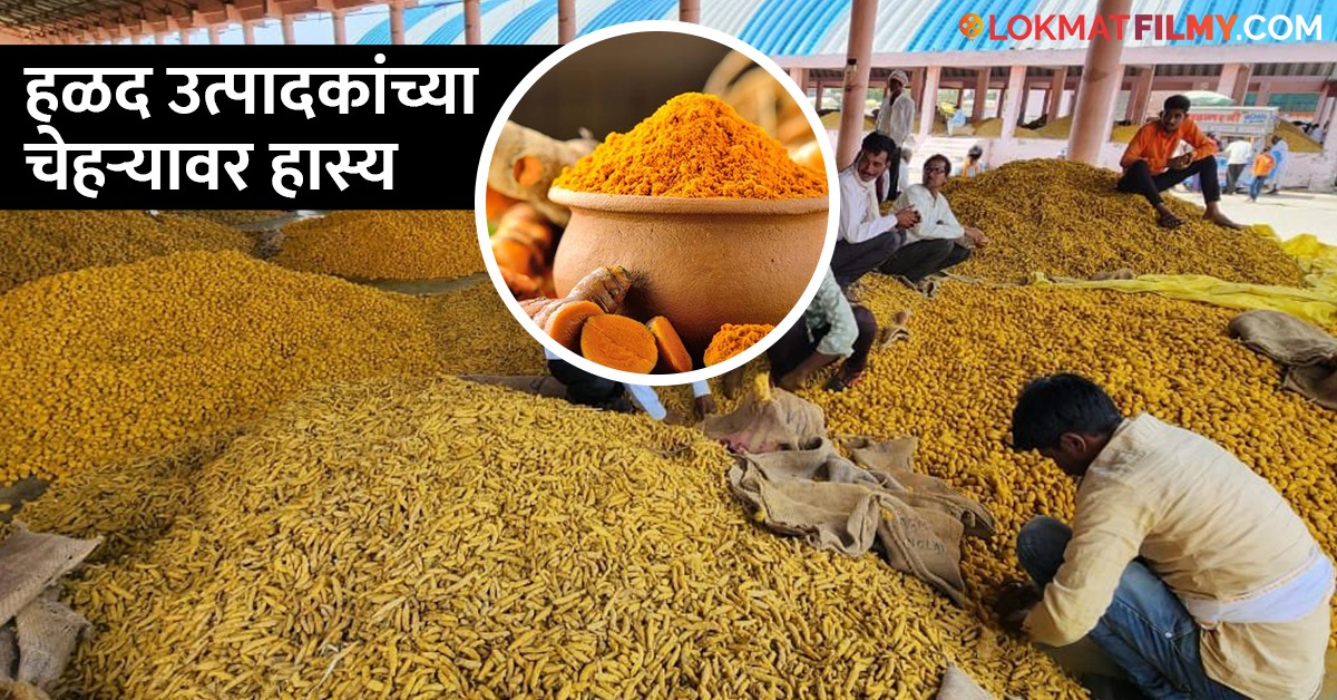 एकरभरात ४० क्विंटल हळदीचे विक्रमी उत्पन्न, बाजारात भाव चांगला मिळत