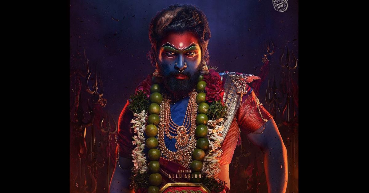 Pushpa 2: कानात झुमके, गळ्यात लिंबांच्या माळा..., समोर आलं 'पुष्पा २'चं ...
