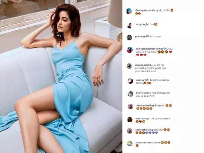SEE PICS! Ananya Panday looks gorgeous in a blue slip dress | www.lokmattimes.com SEE PICS! Ananya Panday looks gorgeous in a blue slip dress | www.lokmattimes.com