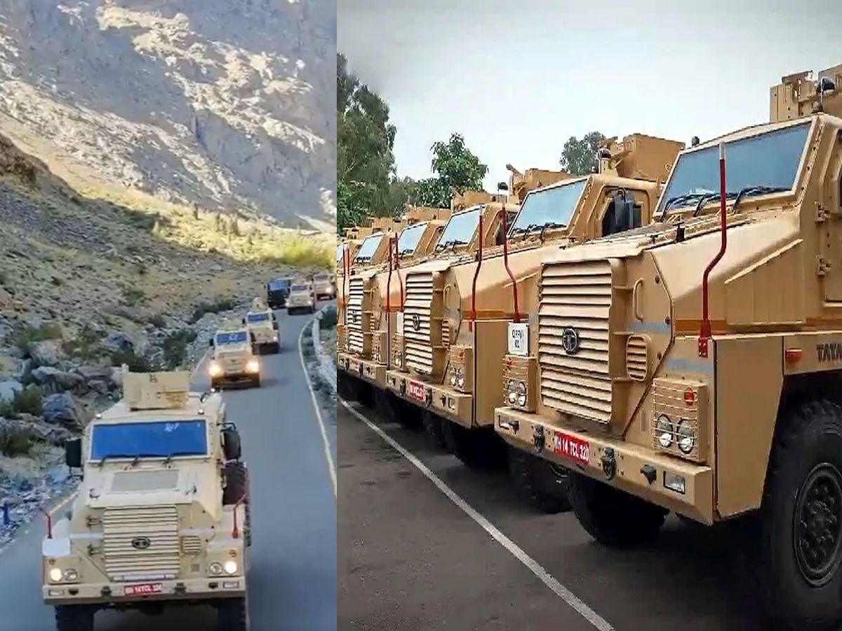 Qrfv Indian Army: टाटाने लष्कराला नेक्सॉनपेक्षाही सेफ कार दिली! बुलेटप्रुफ ...