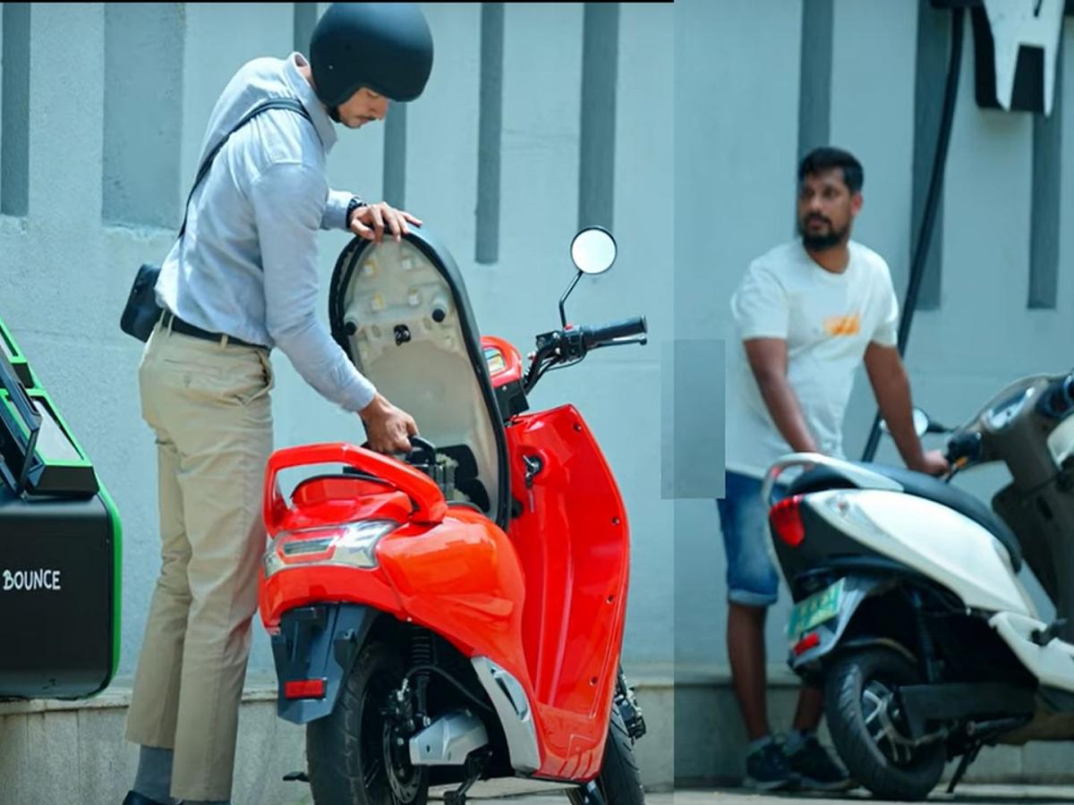 Bounce Infinity E1 Term, Condition बॅटरी स्वॅपिंगवाली बाऊन्स इन्फिनीटी