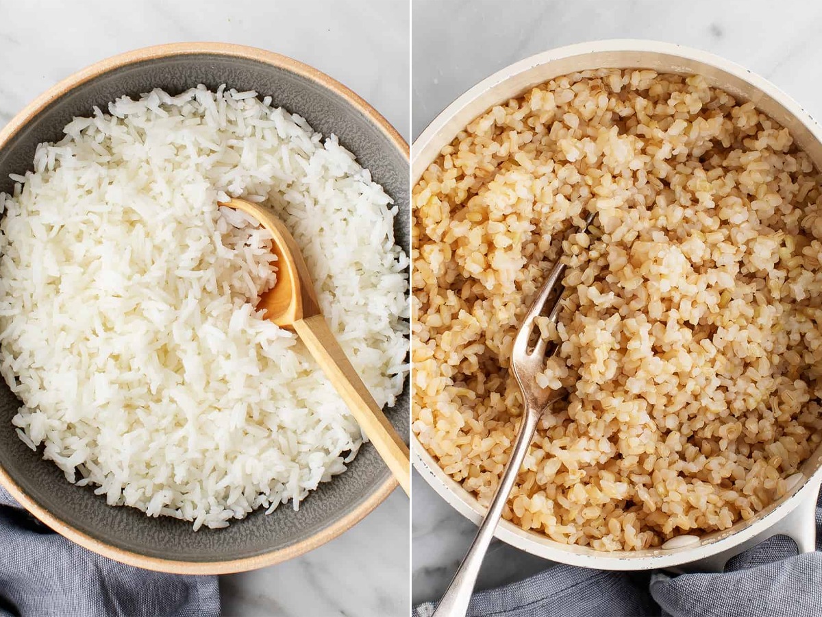 व्हाइट राईस खाणं चांगलं की ब्राऊन राईस? डॉक्टर सांगतात, दोन्हीतील नेमका