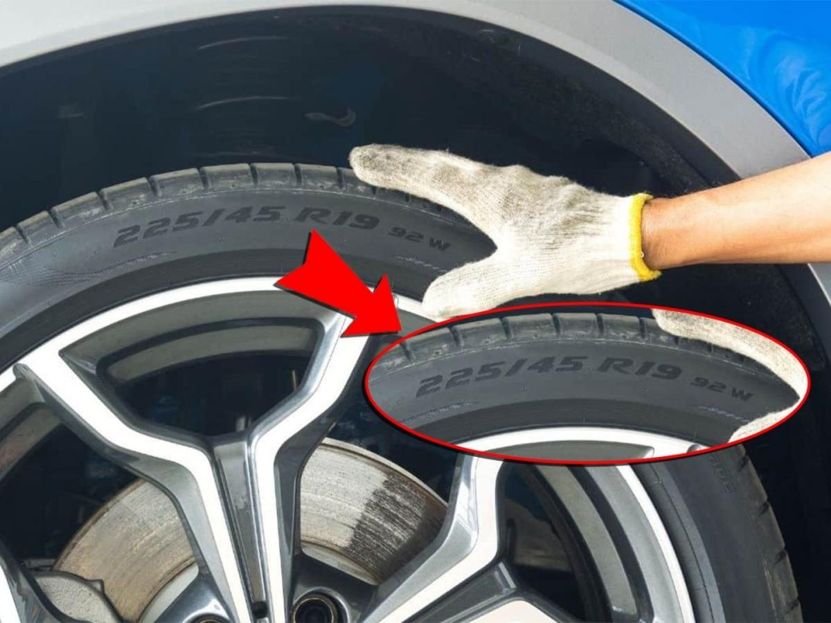 कारच्या टायरवर छापलेल्या नंबरमध्ये दडलेत अनेक गुपित; जाणून घ्या, त्याचा