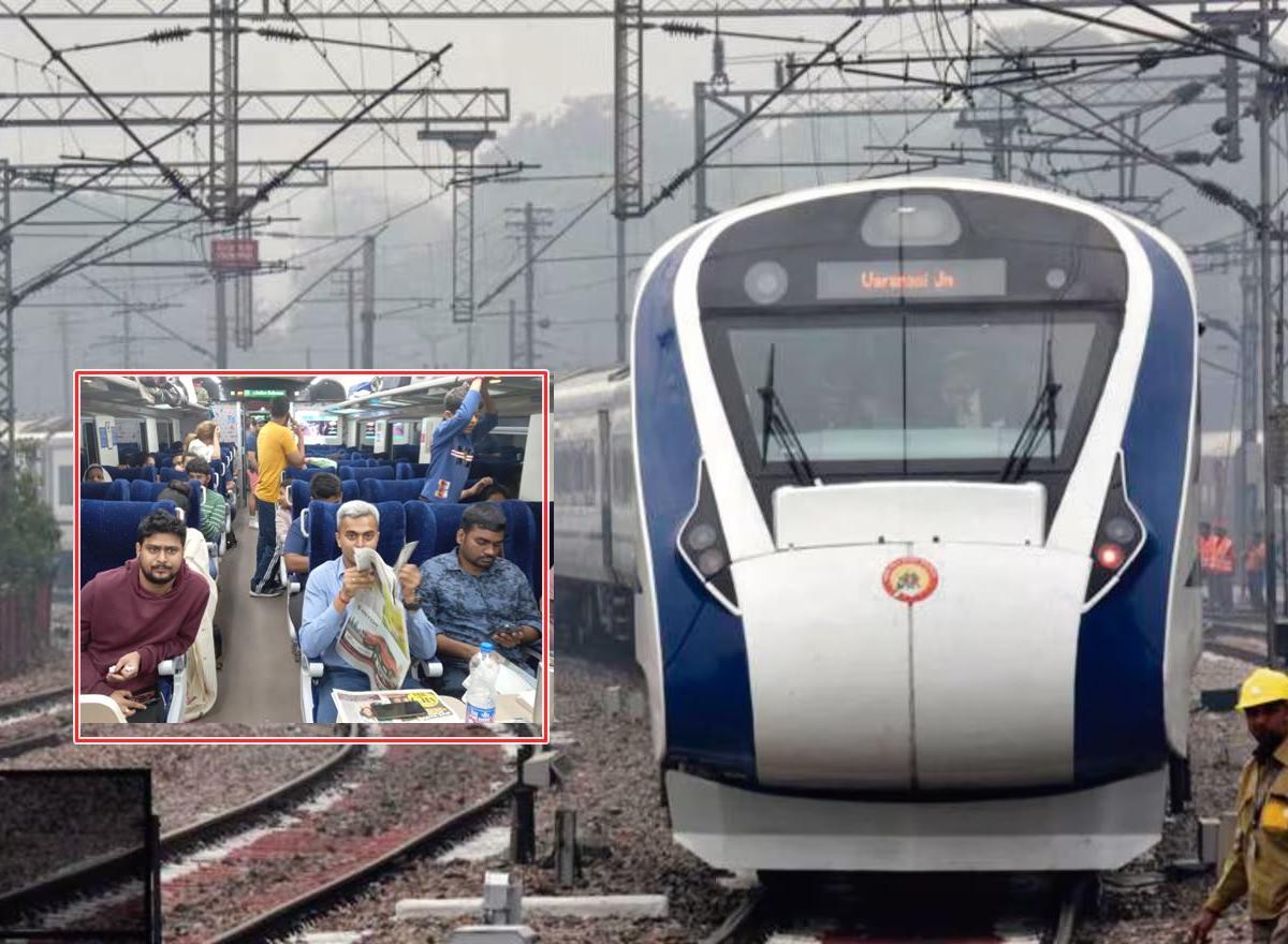 दररोज १०.४० वाजता येणारी 'वंदे भारत' मध्यरात्री १ वाजता सोलापुरात