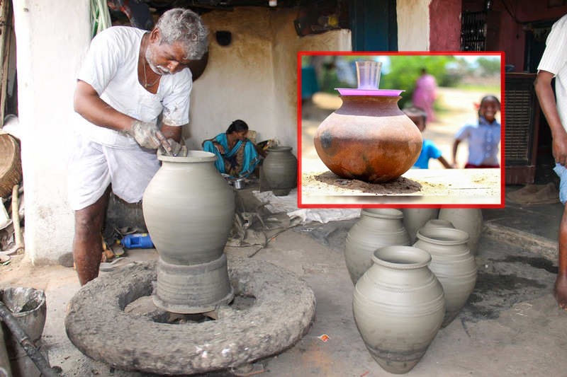 गरिबांचा फ्रीज कुंभारांनाच आता परवडेना, आकर्षक माठात पाणी गारच होईना