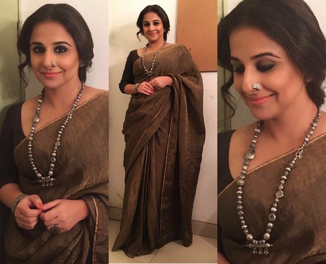 New Look : पहा ‘बेगम जान’ विद्या बालनच्या अदा - Marathi News | New Look ...