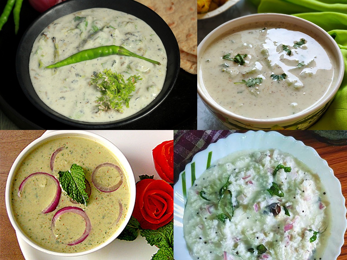 Summer Special: उन्हाळा स्पेशल गारेगार रायत्याचे 4 प्रकार, जेवणाला चव ...