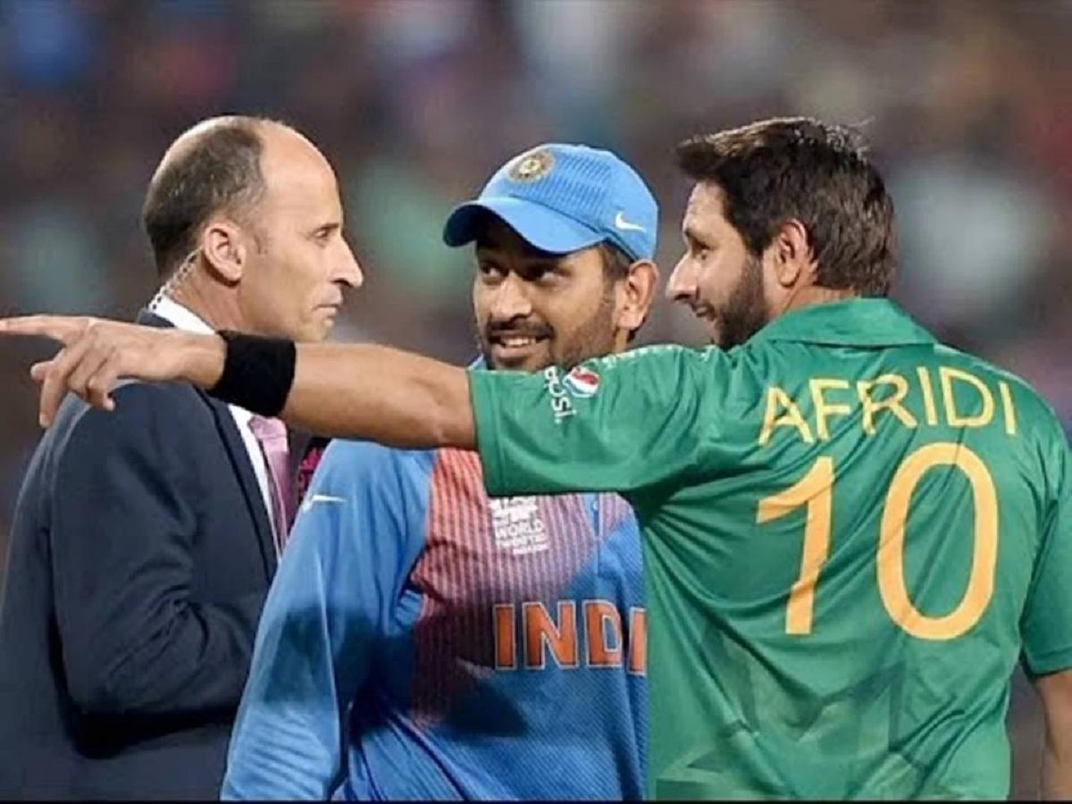 Ms Dhoni बाबत शाहिद आफ्रिदी हे काय म्हणाला India Vs Pakistan सामन्यापूर्वी वादाला होणार सुरूवात 3009