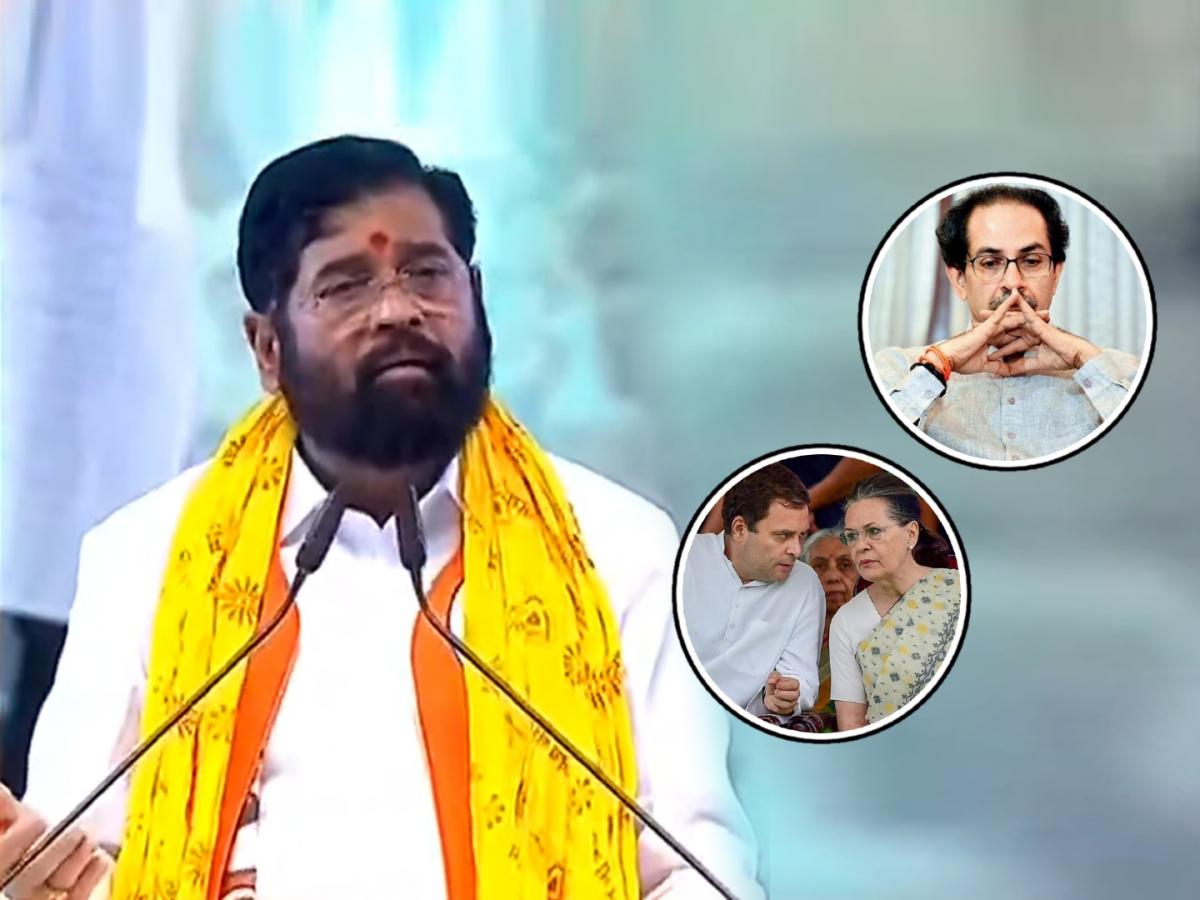 Eknath Shinde Vs Uddhav Thackeray, Shivsena Dasara Melava: "एकीकडे पक्ष ...