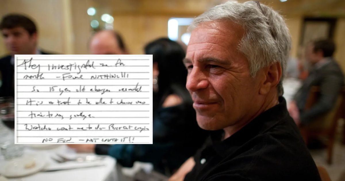 Epstein Writing मरण्यापूर्वी एपस्टीनने काय लिहून ठेवलं? कुणाचा उल्लेख, ७ वर्षांनी समोर ...
