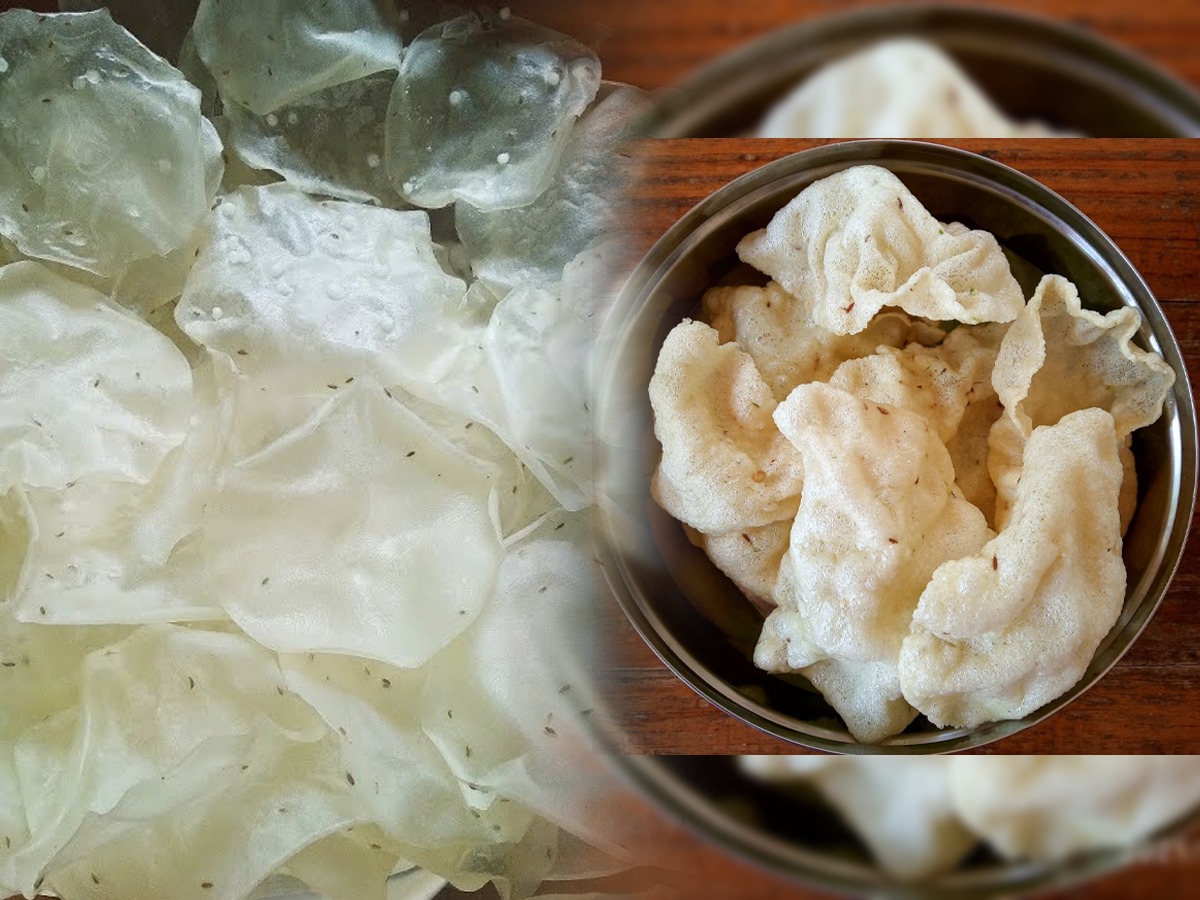 २ वाट्या तांदुळात होतील ५० पापड्या, मस्त फुलणाऱ्या तांदुळाच्या