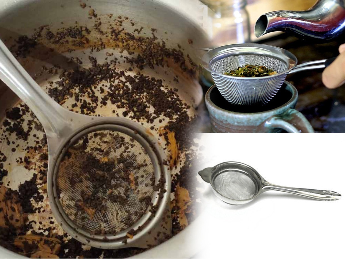 कितीही धुतली तरी चहाची गाळणी कळकटकाळपटच दिसते? १ सोपी ट्रिक, गाळणी