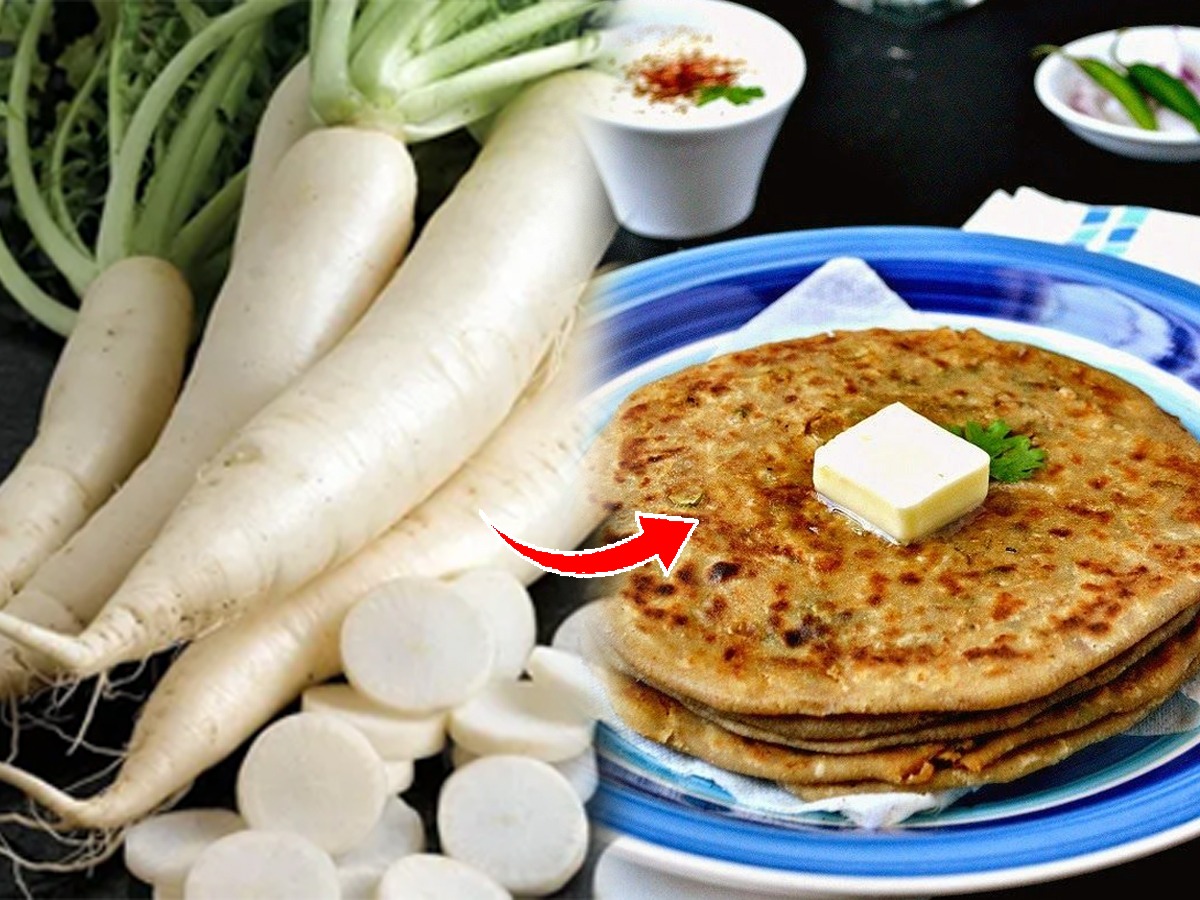 मुळ्याची भाजी, कोशिंबीर नको? थंडीत खा गरमागरम ‘मूली का पराठा‘, पाहा