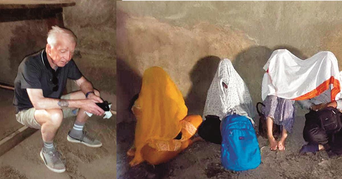 अजिंठा लेणीत मधमाश्यांनी पुन्हा एकदा चढविला पर्यटकांवर हल्ला ...