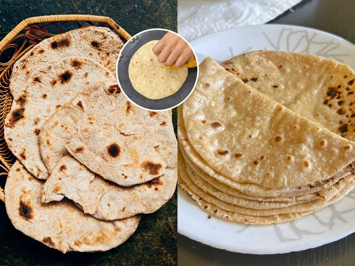 Atet Roti हिवाळ्यात गारव्याने चपात्या कडक-वातड होतात? ६ टिप्स - शिळी चपातीही ...