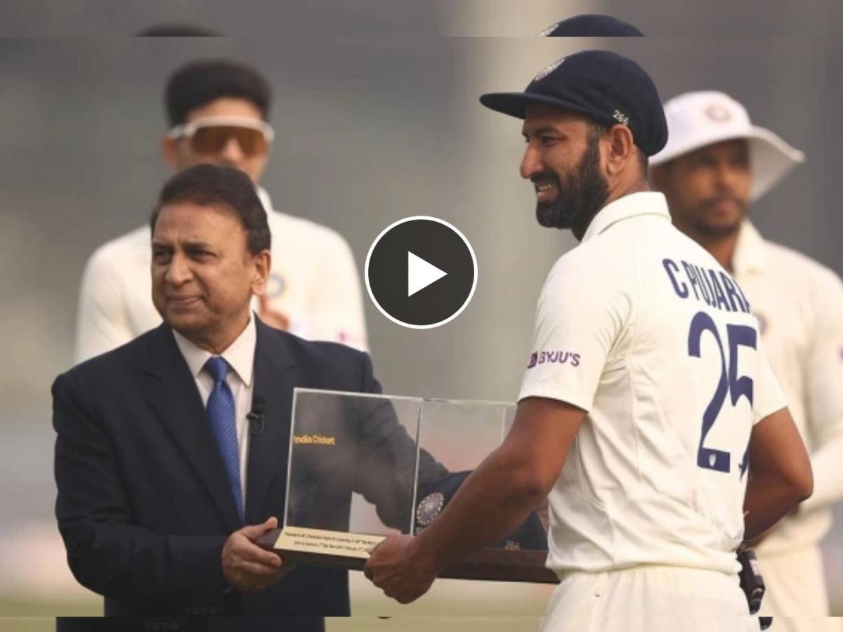 Ind vs Aus 2nd test live संघाकडून 'Guard of Honour', सुनील