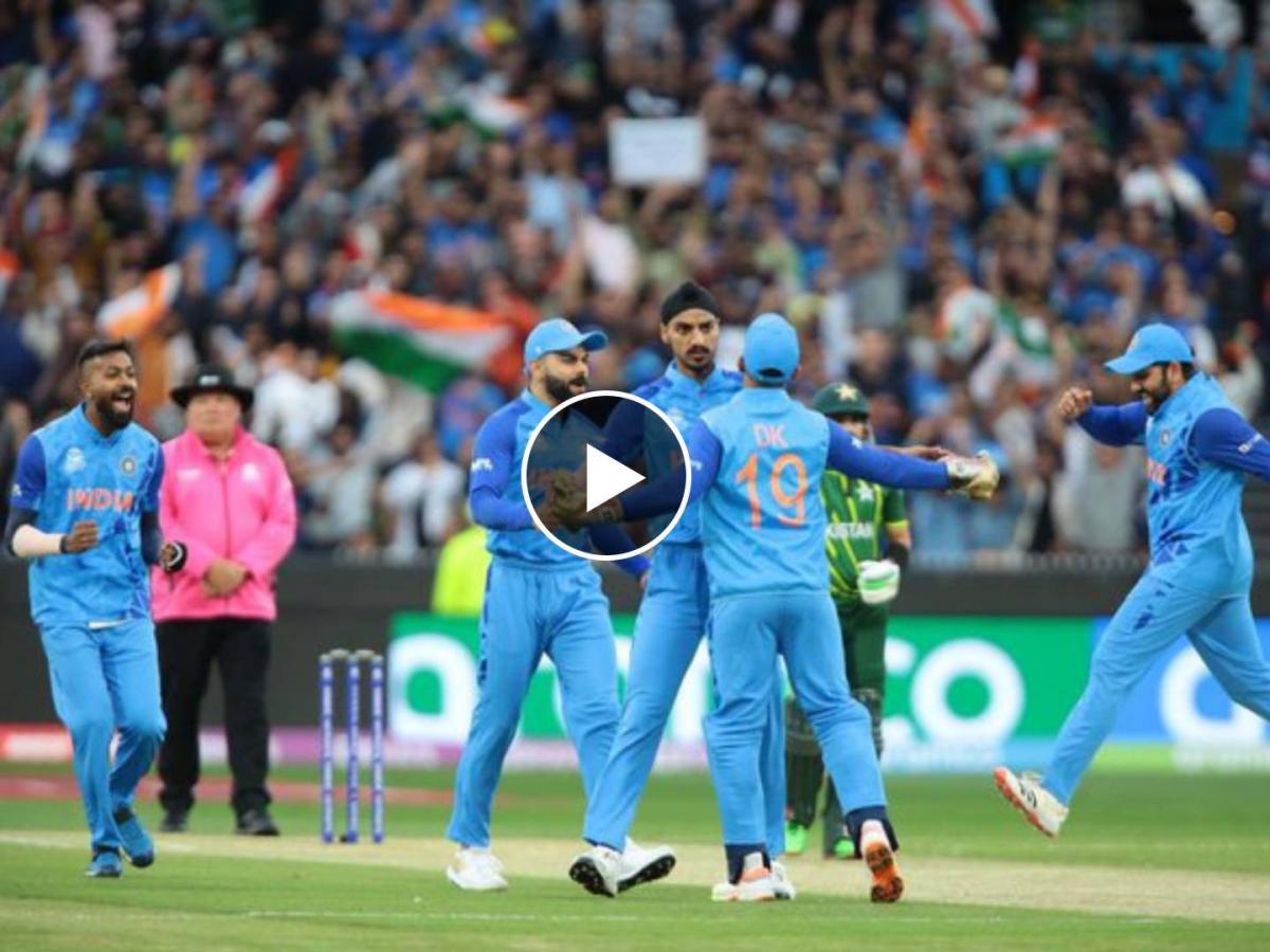 India Vs Pakistan T20 Live अर्शदीप सिंगचा विश्वविक्रम! पाकिस्तानच्या