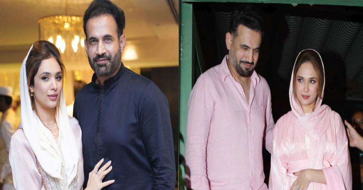 Irfan Pathan's Wife's Breath Caught in Camera Flash, Fans Said She Blushed Over Her Beauty