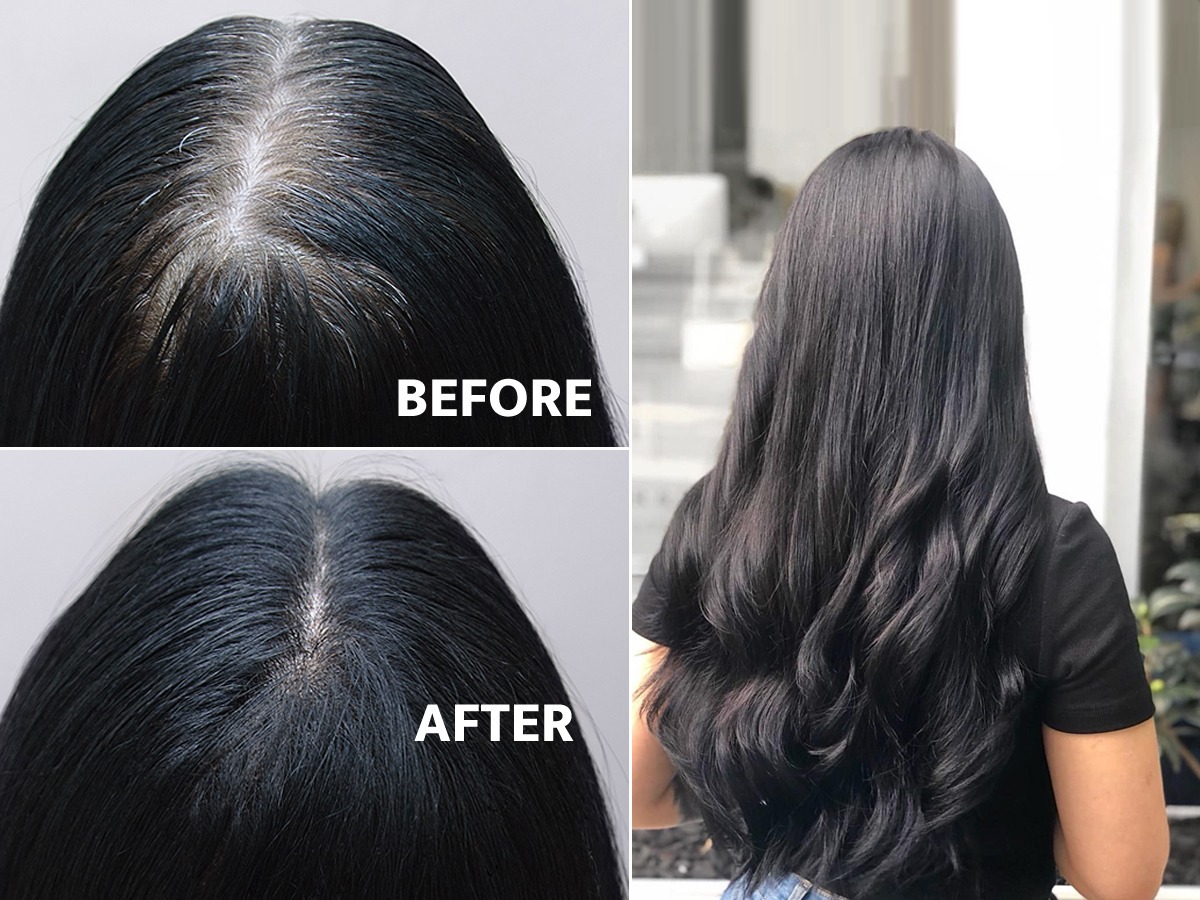 फक्त ५ रूपयांची तुरटी वापरून पांढरे केस काळे करा; केस कायम राहतील