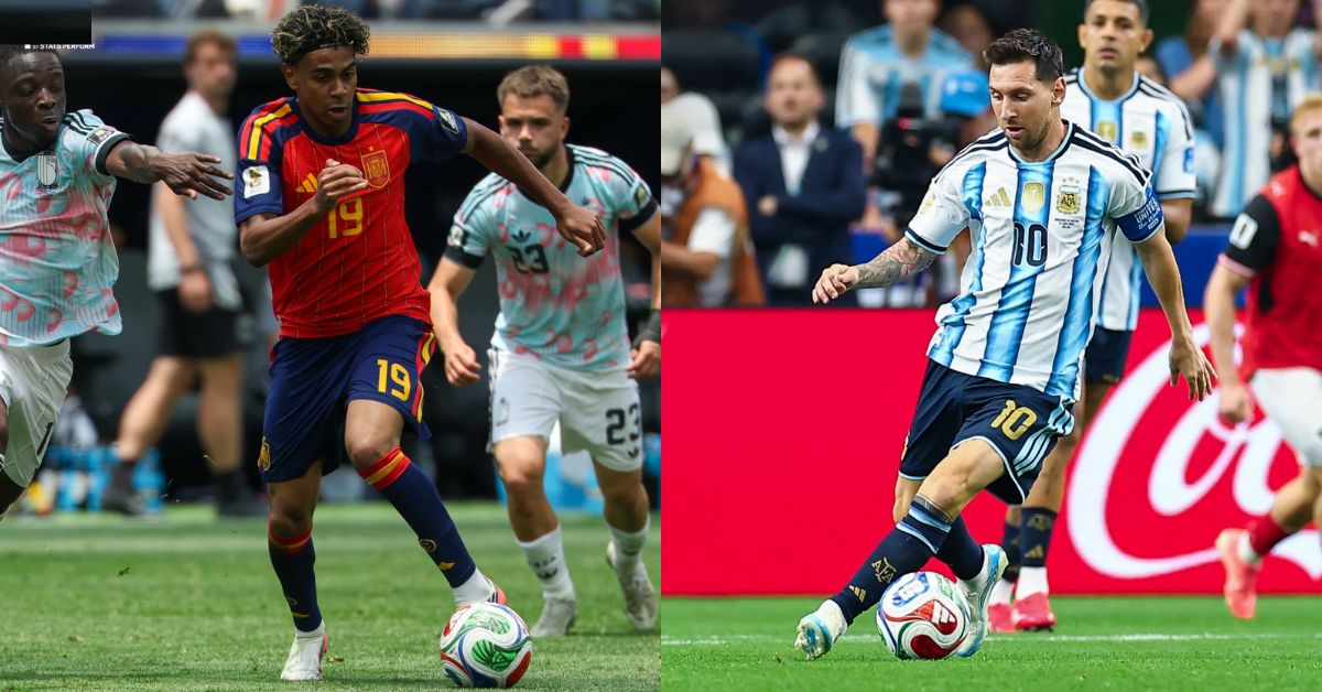 Lionel Messi Vs Lamine Yamal टॅलेंटची अनुभवाशी लढत लिओनेल मेस्सी 