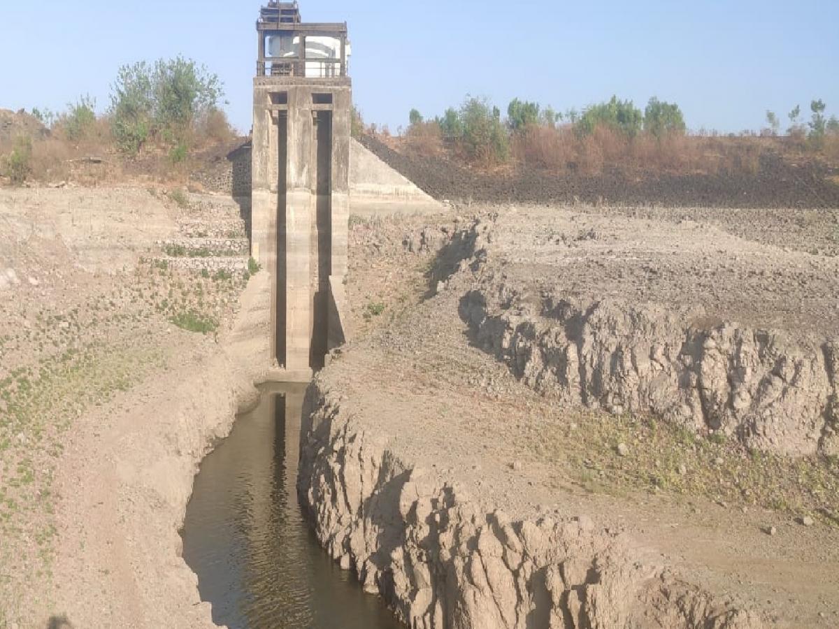 Sangli: मोरणा धरणात अवघा ९ टक्के पाणीसाठा, शिराळा शहरावर पाणीटंचाईचे ...