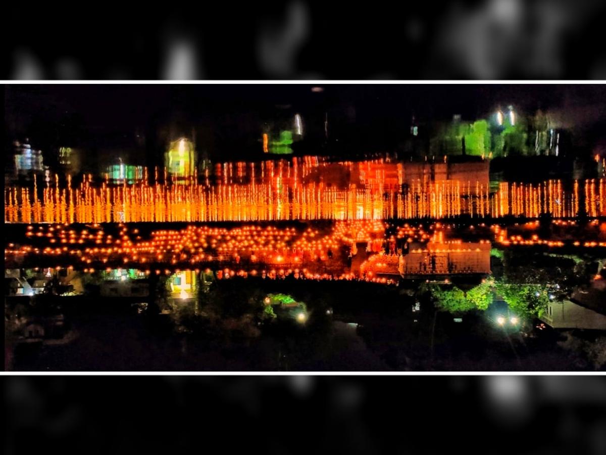 पन्हाळ्यावर 'कोल्हापूर हायकर्स'ने साजरा केला दीपोत्सव Marathi News