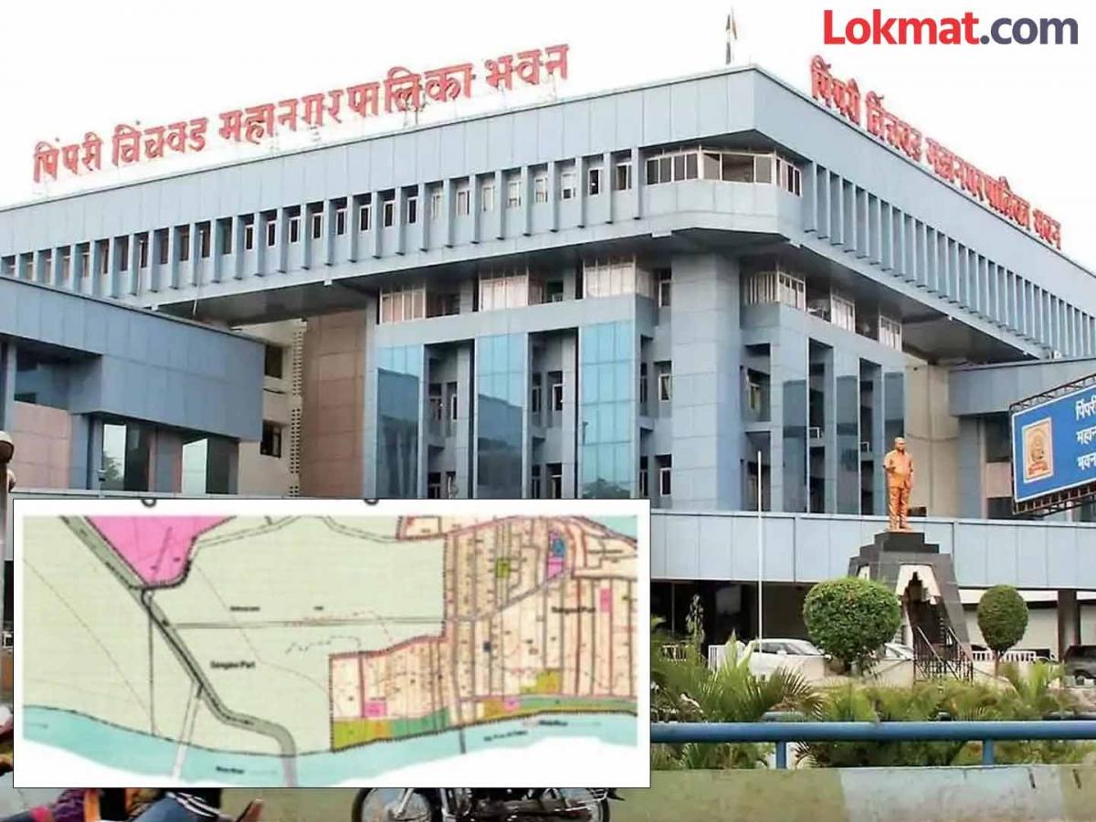 Pcmc Map आधीच शासकीय जमिनींमुळे गळा घोटलेल्या सांगवी भागात लाल, निळ्या रेषेतही ...