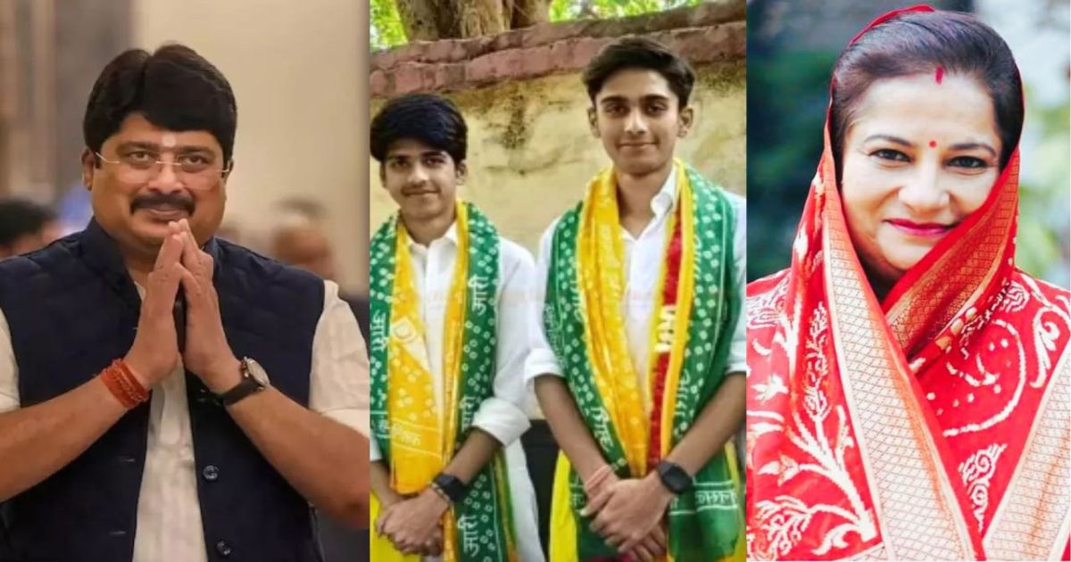Mami Raja Bhai बाहुबली नेते राजा भैय्या यांच्या मुलांनी आईवर केले गंभीर आरोप, म्हणाले ...