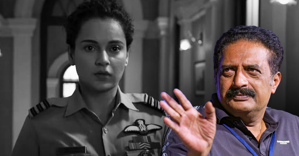 Tejas Raj Insanity कंगनाचा 'तेजस' फ्लॉप, प्रकाश राज यांनी उडवली खिल्ली; म्हणाले,