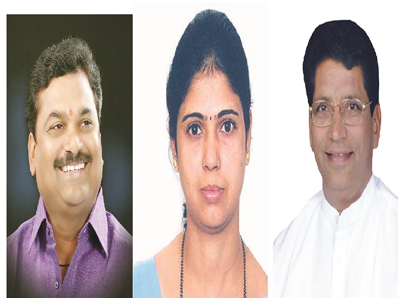 लोकसभेसाठी भाजपकडून राम शिंदे, मोनिका राजळे, बबनराव पाचपुते कि दिलीप ...