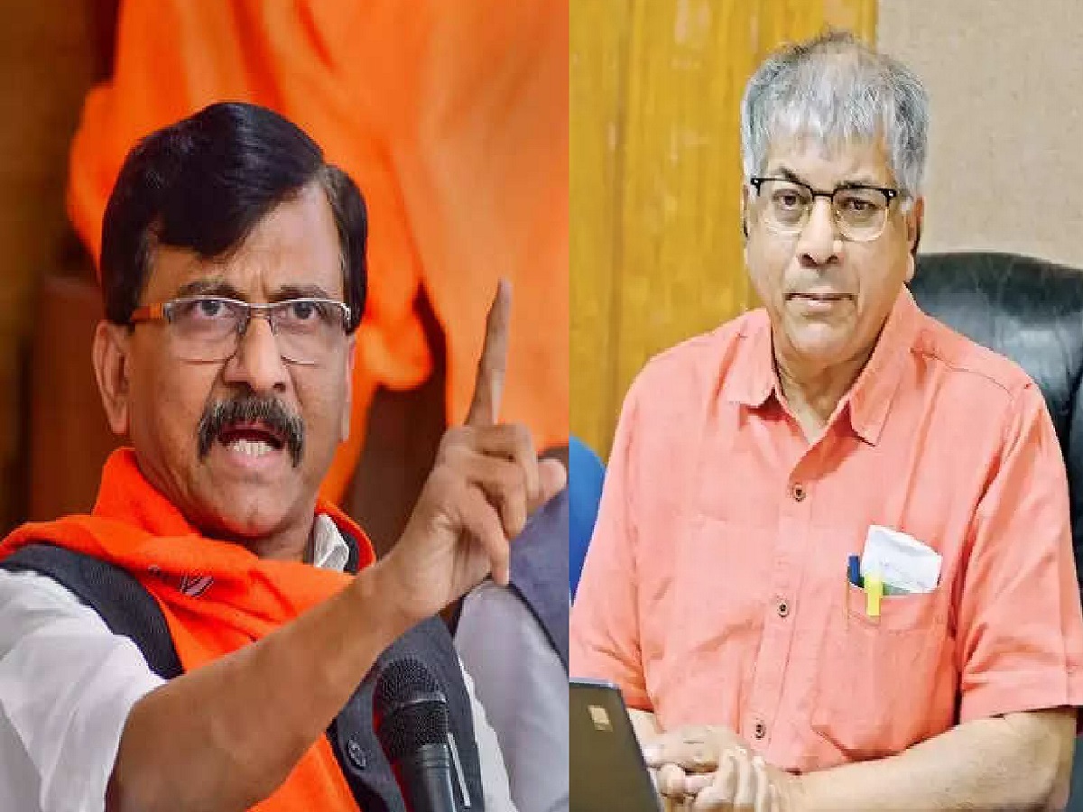 'प्रकाश आंबेडकरांच्या विधानाशी सहमत नाही; त्यांनी जपून बोलावं', संजय ...