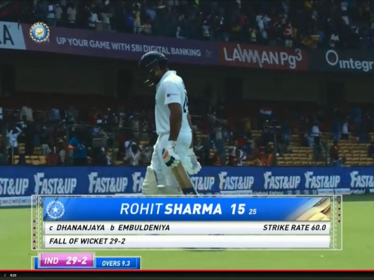 Ind Vs Sl Nd Test Live Updates Rohit Sharma