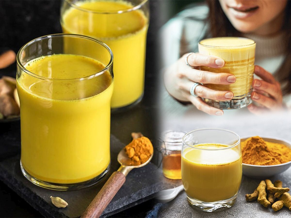 Best time for turmeric milk हळदीचं दूध कसं प्यायचं? पुरेपूर फायदा