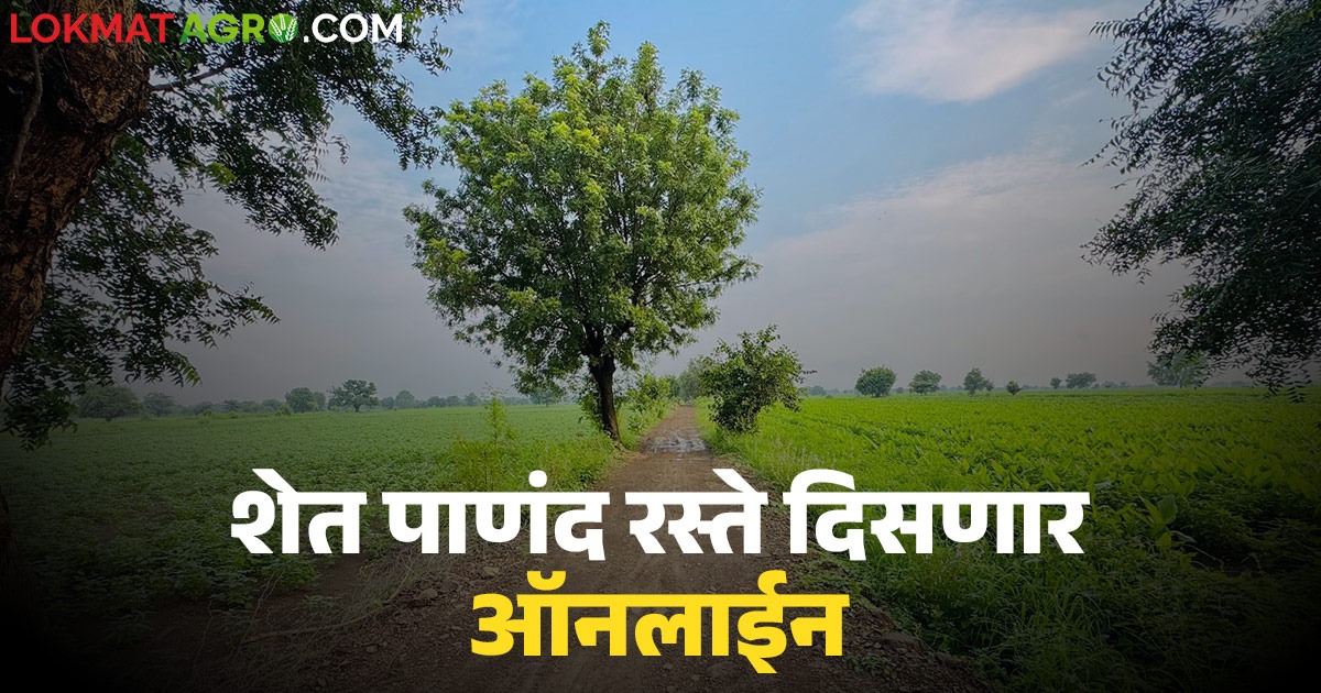 Panand Raste शेत पाणंद रस्ते दिसणार आता ऑनलाईन; योजना राबवण्यासाठी ...