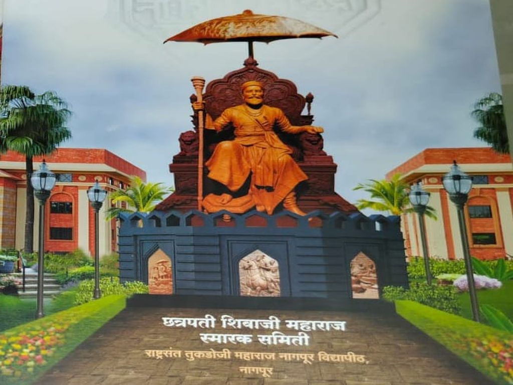 नागपुरात उभारणार छत्रपती शिवाजी महाराजांचा जगातील सर्वांत मोठा
